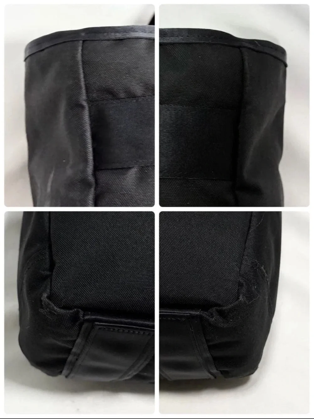 Prada Black Nylon Drawstring Backpack